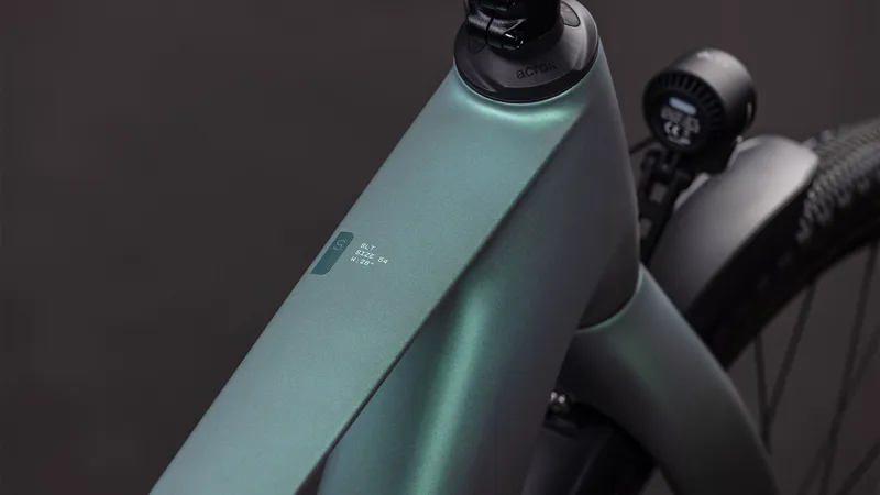 2026 Cube Kathmandu Hybrid C:62 SLT 400X Electric Hybrid Bike - Sea Foam-2