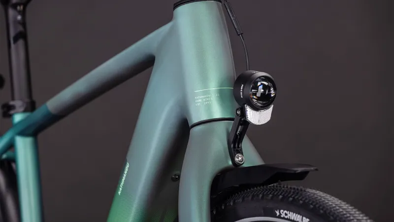 2026 Cube Kathmandu Hybrid C:62 SLT 400X Electric Hybrid Bike - Sea Foam-6