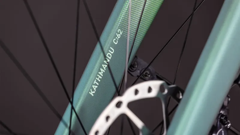 2026 Cube Kathmandu Hybrid C:62 SLT 400X Electric Hybrid Bike - Sea Foam-7