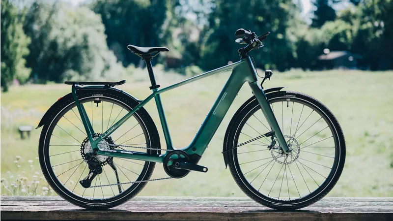 2026 Cube Kathmandu Hybrid C:62 SLT 400X Electric Hybrid Bike - Sea Foam-8