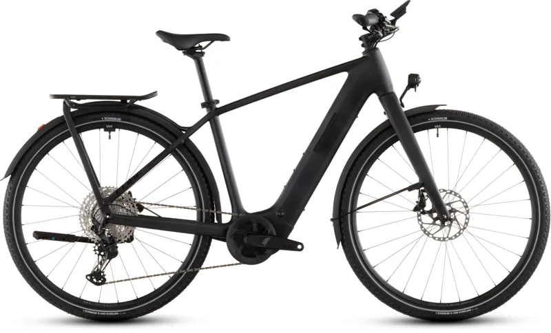 2026 Cube Kathmandu Hybrid C:62 SLX 400X Electric Hybrid Bike - Liquid Black