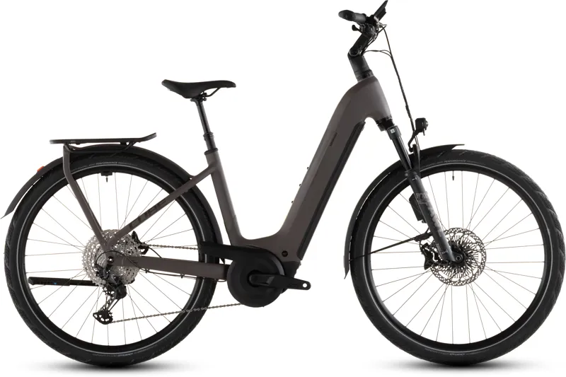 2026 Cube Kathmandu Hybrid EXC 800 Electric Bike - Cedar/Chrome