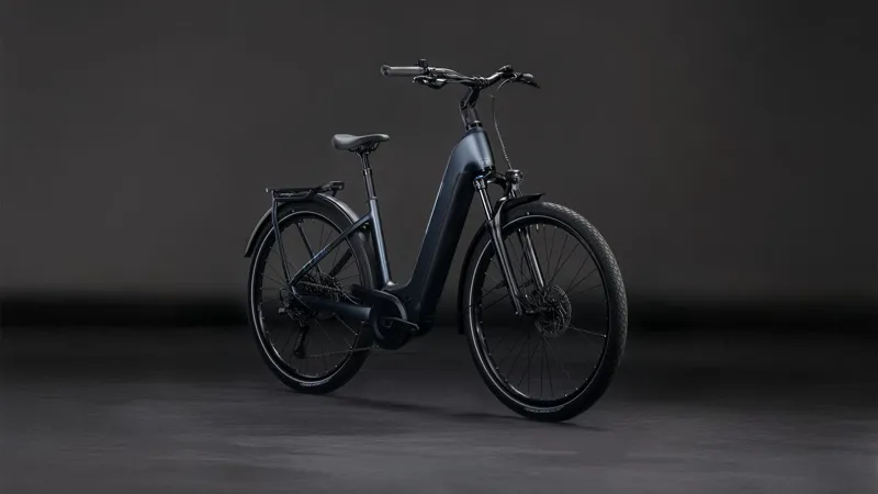 2026 Cube Kathmandu Hybrid One 800 Easy Entry Electric Bike - Met Grey-2
