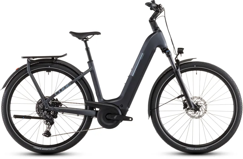 2026 Cube Kathmandu Hybrid One 800 Easy Entry Electric Bike - Met Grey