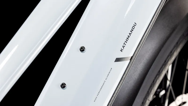 2025 Cube Kathmandu Hybrid One 800 Electric Bike - Polar White - Small-6