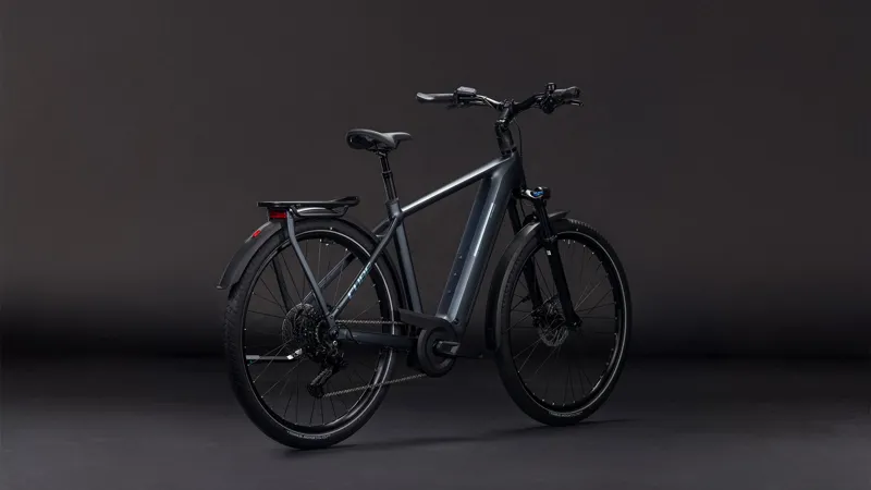 2026 Cube Kathmandu Hybrid One 800 Electric Hybrid Bike - Metallic Grey-2