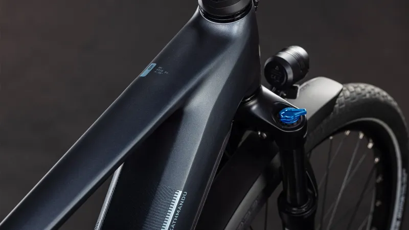 2026 Cube Kathmandu Hybrid One 800 Electric Hybrid Bike - Metallic Grey-3