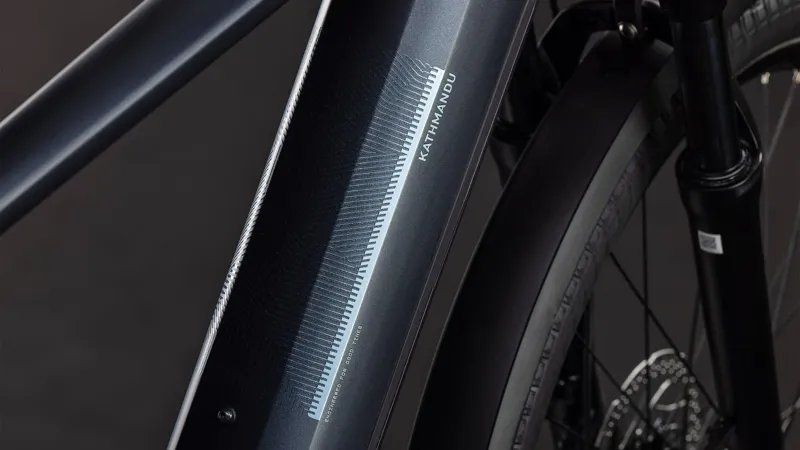 2026 Cube Kathmandu Hybrid One 800 Electric Hybrid Bike - Metallic Grey-4