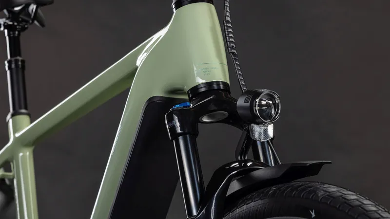 2026 Cube Kathmandu Hybrid One 800 Electric Hybrid Bike - Pea/Green-7