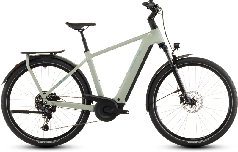 2026 Cube Kathmandu Hybrid One 800 Electric Hybrid Bike - Pea/Green