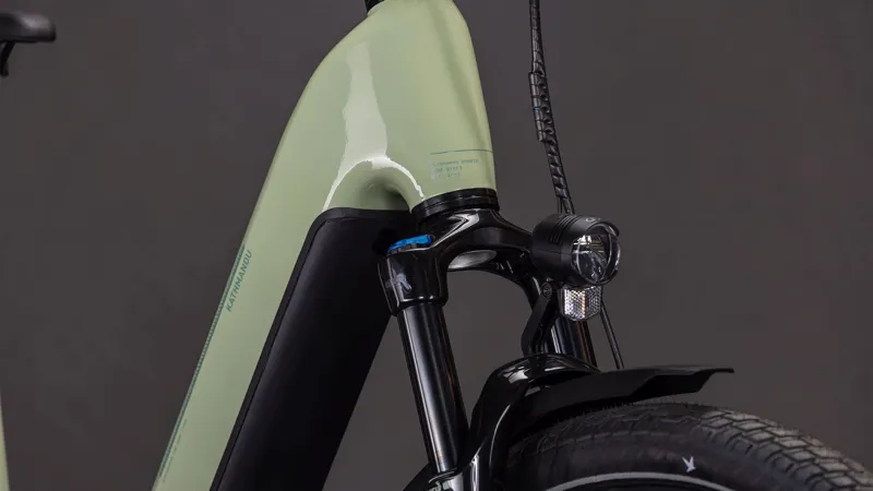 2026 Cube Kathmandu Hybrid One 800 Easy Entry Electric Bike - Pea/Green-7