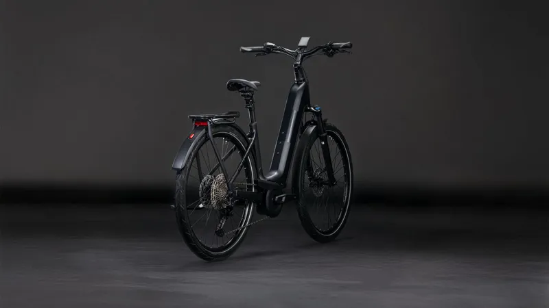 2026 Cube Kathmandu Hybrid Pro 800 Easy Entry Electric Bike - Coal/Black-2