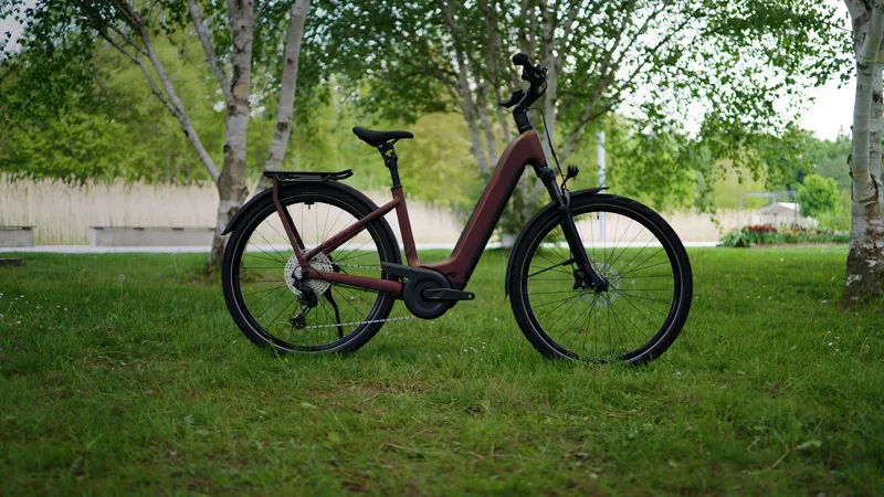 2026 Cube Kathmandu Hybrid Pro 800 Easy Entry Electric Bike - Sunglow-1