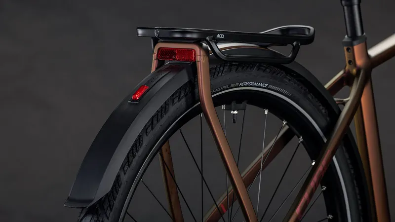 2026 Cube Kathmandu Hybrid Pro 800 Electric Hybrid Bike - Sunglow/Chrome-6