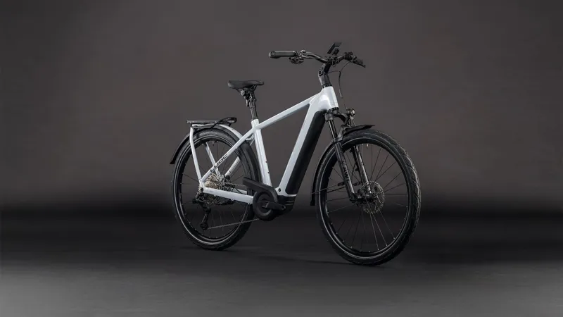 2026 Cube Kathmandu Hybrid SLX 800 Electric Hybrid Bike - Fog Grey-2