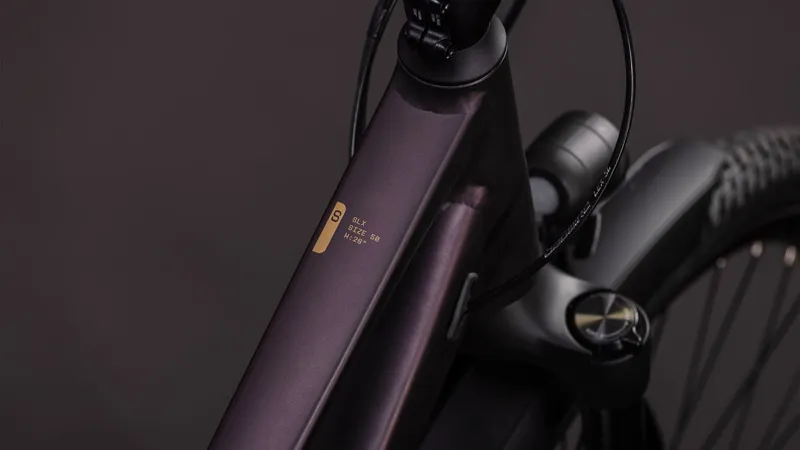 2026 Cube Kathmandu SLX Trapeze Hybrid Bike - Solar Eclipse/Gold-3