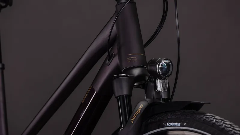 2026 Cube Kathmandu SLX Trapeze Hybrid Bike - Solar Eclipse/Gold-7