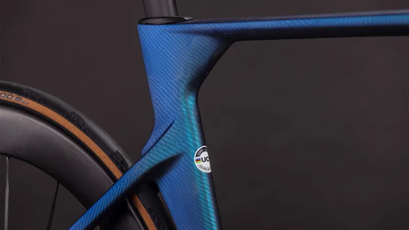 2026 Cube Litening Aero C:68X SLT Road Bike - Atlantis Grid/Ice-6