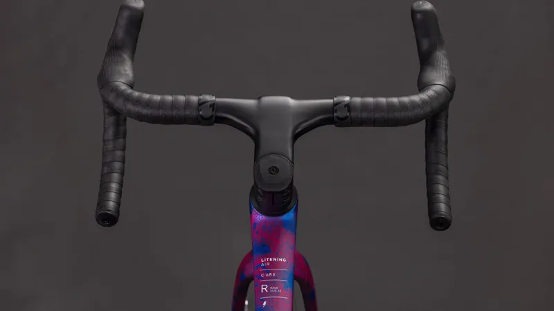 2026 Cube Litening Air C:68X Race Road Bike - Dazzle Pink/Blue-4