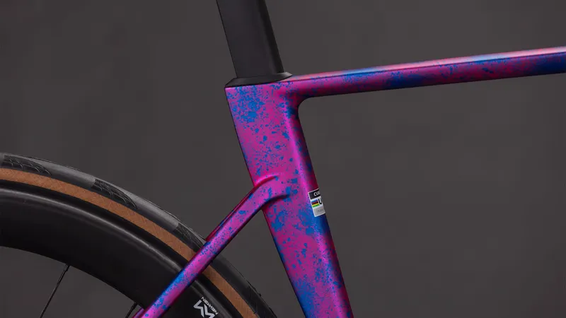 2026 Cube Litening Air C:68X Race Road Bike - Dazzle Pink/Blue-5