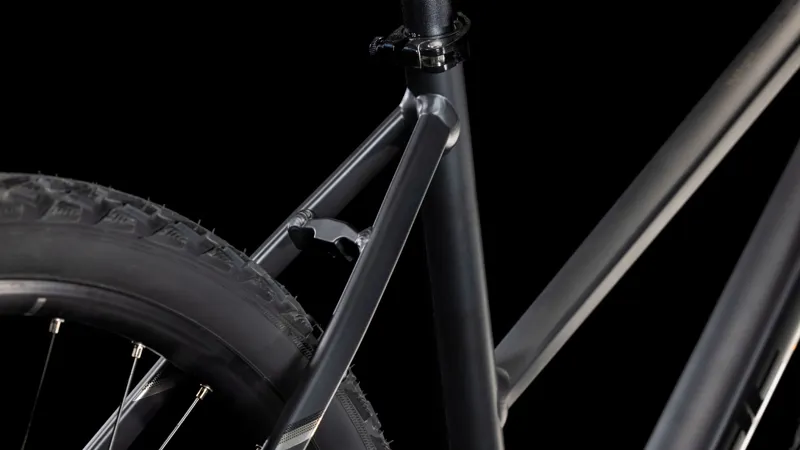 2026 Cube Nature One Trapeze Hybrid Bike - Black/Black-4