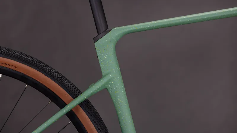 2026 Cube Nulane C:62 SLT Gravel Bike - Green Smoothie/Green-5
