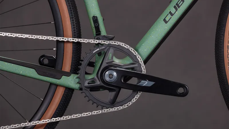 2026 Cube Nulane C:62 SLT Gravel Bike - Green Smoothie/Green-6