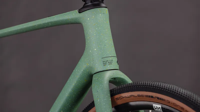 2026 Cube Nulane C:62 SLT Gravel Bike - Green Smoothie/Green-8