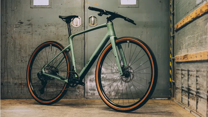 2026 Cube Nulane C:62 SLT Gravel Bike - Green Smoothie/Green-1