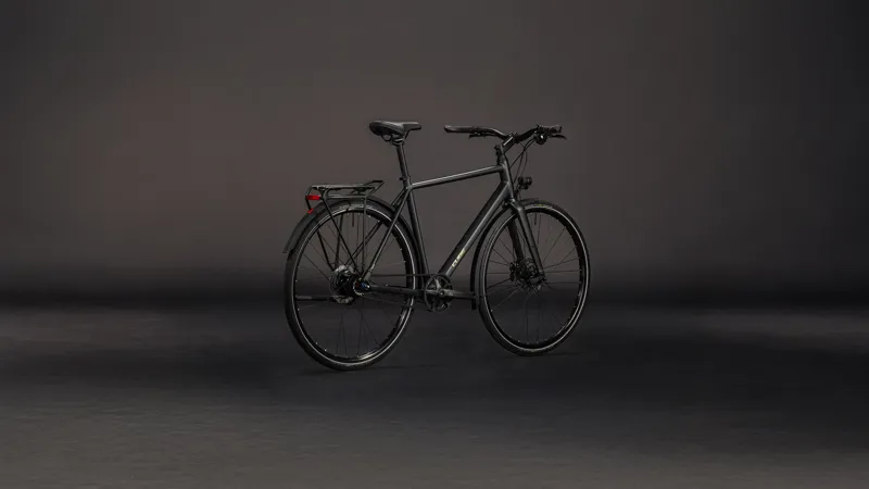 2026 Cube Nulane Comfort EXC FE Gravel Bike - Grey/Chrome-1