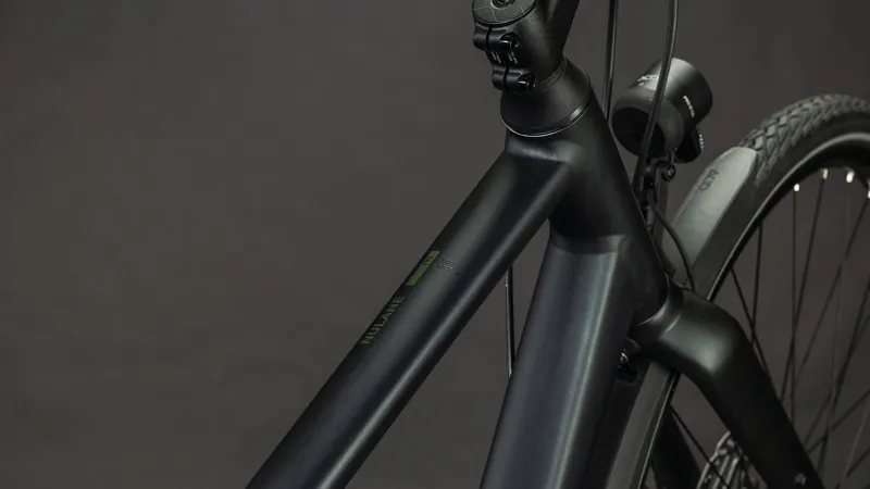 2026 Cube Nulane Comfort EXC FE Gravel Bike - Grey/Chrome-2
