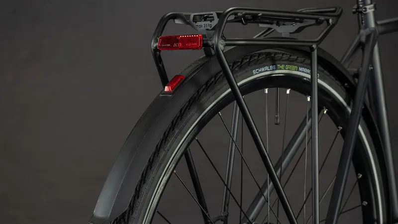 2026 Cube Nulane Comfort EXC FE Gravel Bike - Grey/Chrome-4