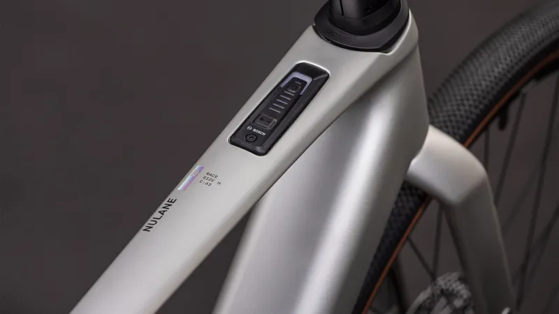 2026 Cube Nulane Hybrid C:62 Race 400X Electric Gravel Bike - Sleek Grey-4