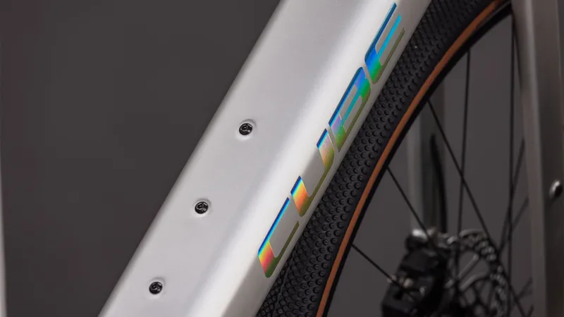 2026 Cube Nulane Hybrid C:62 Race 400X Electric Gravel Bike - Sleek Grey-6