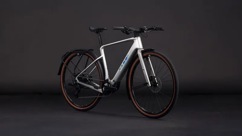 2026 Cube Nulane Hybrid C:62 Race 400X FE Electric Gravel Bike - Sleek Grey-1