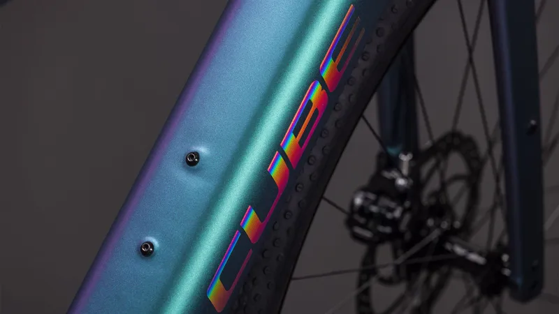 2026 Cube Nulane Hybrid C:62 SLX 400X Electric Gravel Bike - Polar Light-5