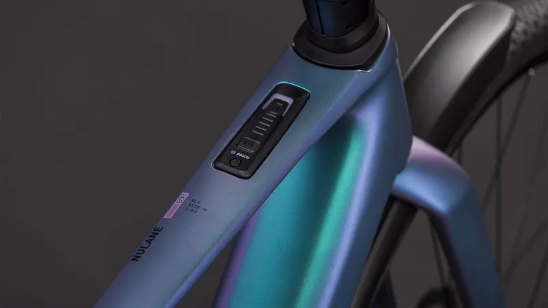 2026 Cube Nulane Hybrid C:62 SLX 400X FE Electric Gravel Bike - Polar Light-6