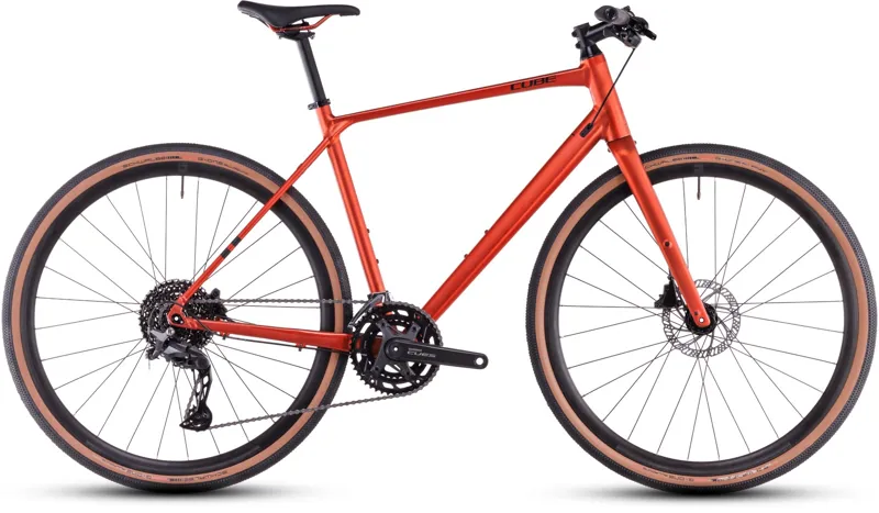 2025 Cube Nulane Pro Gravel Bike - Fire Orange/Black