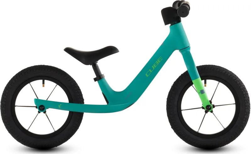 2026 Cube Numove 120 Walk Kids Balance Bike - Sea Green/Green
