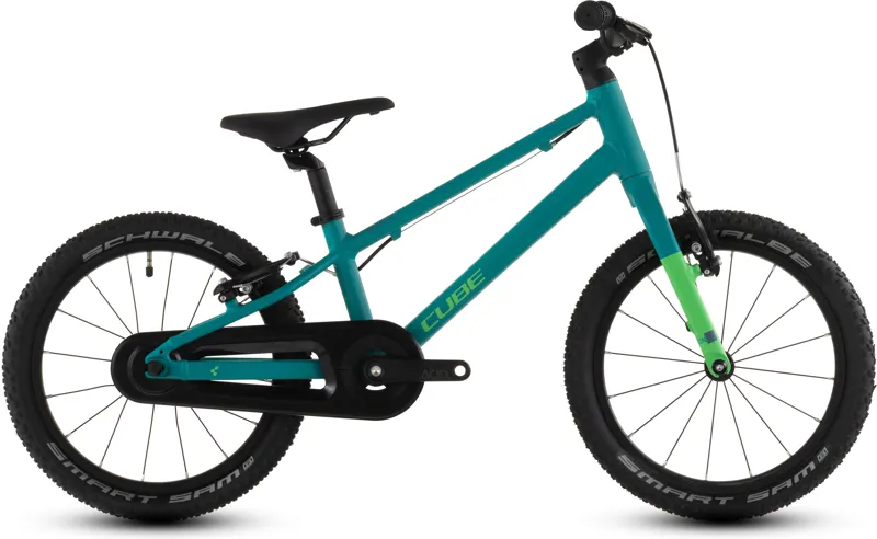 2026 Cube Numove 160 Kids Bike - Sea Green/Green