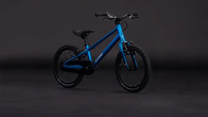 2026 Cube Numove 160 Kids Bike - Topas Blue/Nebula-2