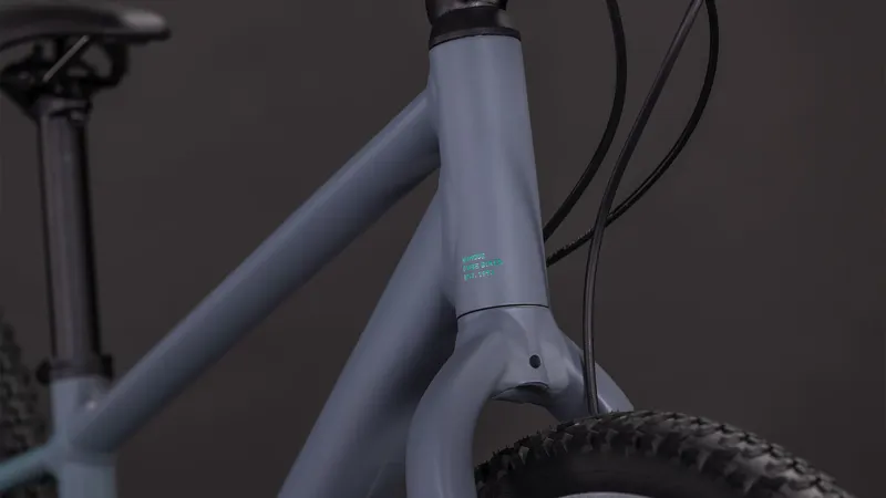 2026 Cube Numove 240 Disc Kids Mountain Bike - Lava Grey/Cool Green-3