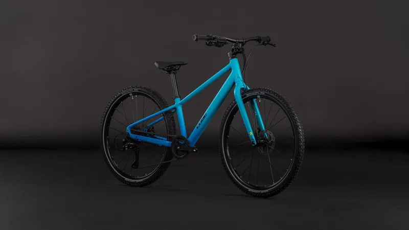 2026 Cube Numove 240 Disc Kids Mountain Bike - Pacific Blue/Steel Blue-2