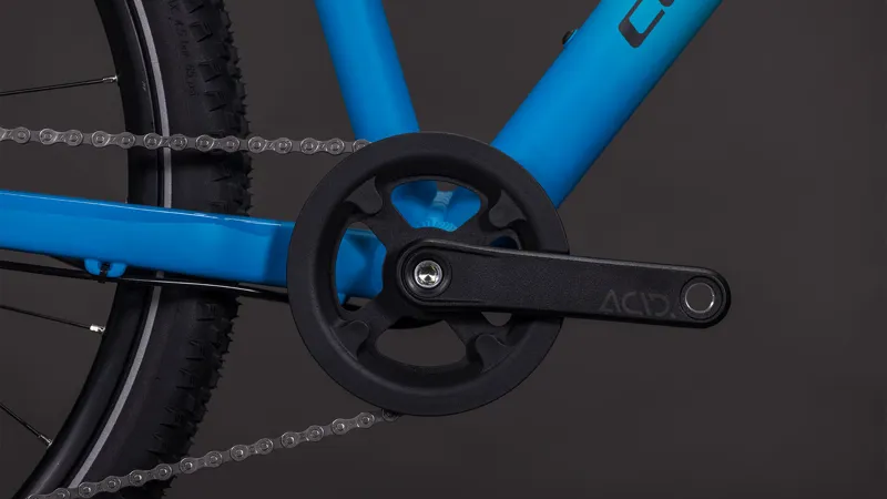 2026 Cube Numove 240 Disc Kids Mountain Bike - Pacific Blue/Steel Blue-5