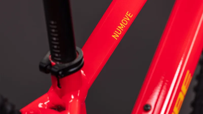 2026 Cube Numove 240 Disc Kids Mountain Bike - Red Rose/Peach-2