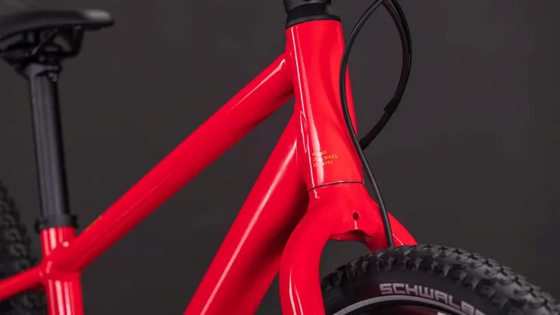 2026 Cube Numove 240 Disc Kids Mountain Bike - Red Rose/Peach-7