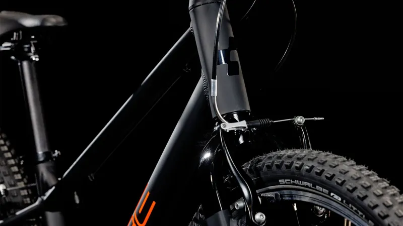 Cube Numove 240 Kids Mountain Bike - Black/Orange-5