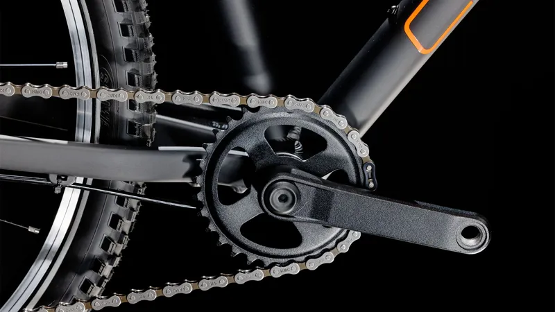 Cube Numove 240 Kids Mountain Bike - Black/Orange-7