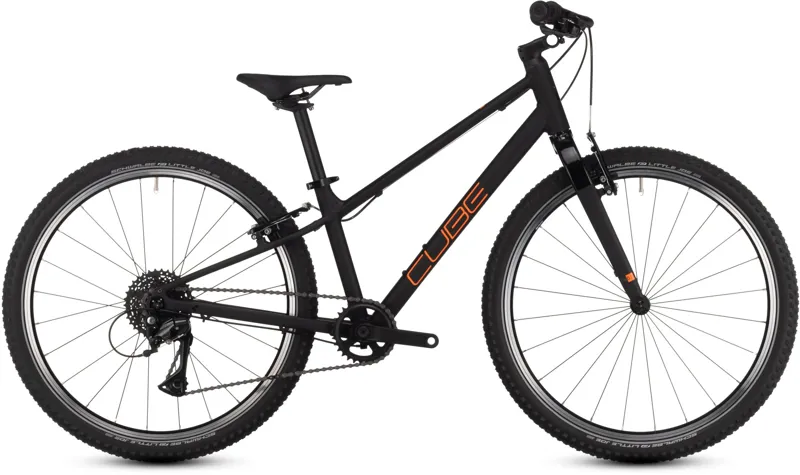 Cube Numove 240 Kids Mountain Bike - Black/Orange