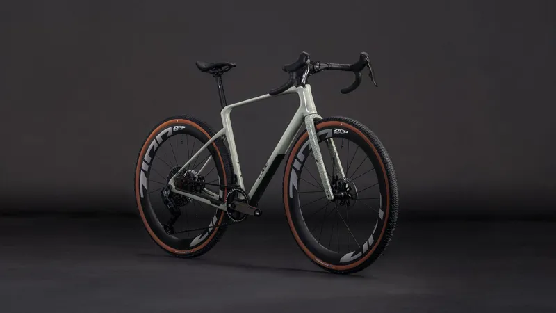 2026 Cube Nuroad C:62 SLX Gravel Bike - Reed Beige/Chrome-2